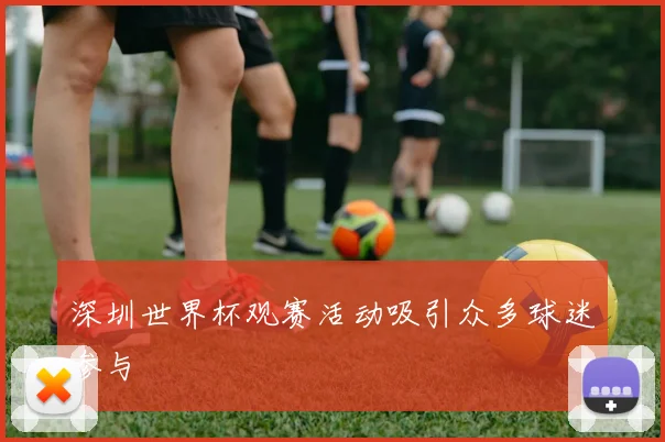 深圳世界杯观赛活动吸引众多球迷参与